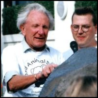 Howie Watkins and David Shepherd at work,